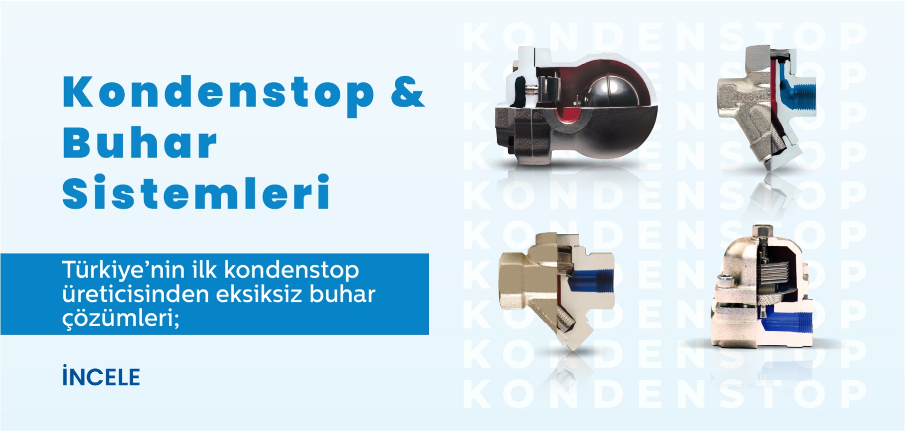 Kondenstop ve Buhar Sistemleri