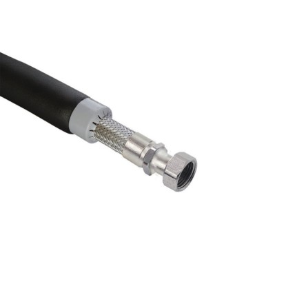 İzoleli Fan-Coil Bağlantı Elemanı - Örgülü Tip (İç Çap: 12 mm) 1/2” Nipel x 1/2” Rakor