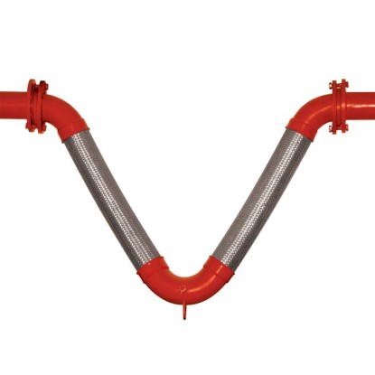 Dilatasyon Omega V-Flex / Kaynak Boyunlu (X,Y,Z: -/+ 40 mm)