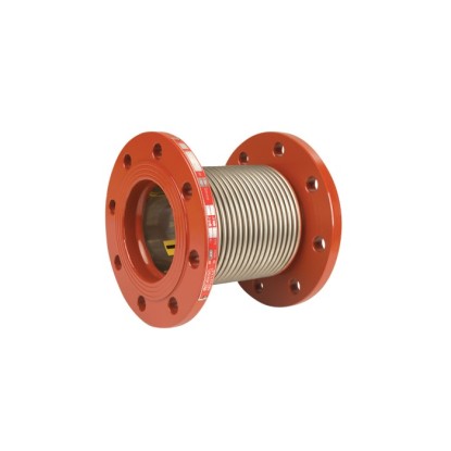 MKSF-30L Metal Körüklü Standart Kompansatör / Sabit Flanşlı (30 mm - Laynerli)