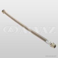 İzolesiz Fan-Coil Bağlantı Elemanı - Örgülü Tip (İç Çap: 12 mm) 1/2” Nipel x 1/2” Rakor